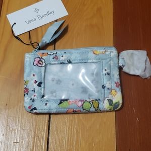Brand new with tags Vera Bradley Zip ID case